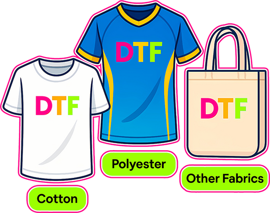 Transfer DTF per t-shirt e abbigliamento