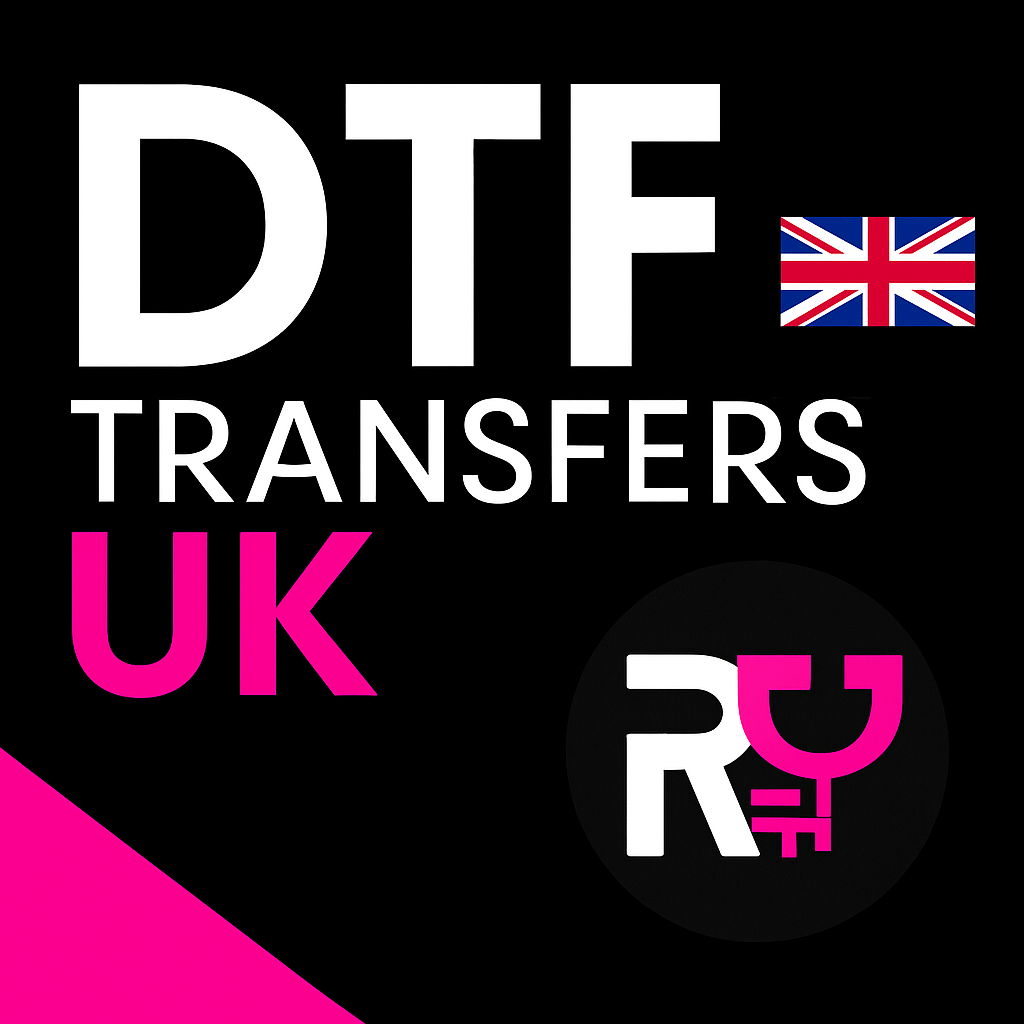 Order custom DTF Transfers in UK